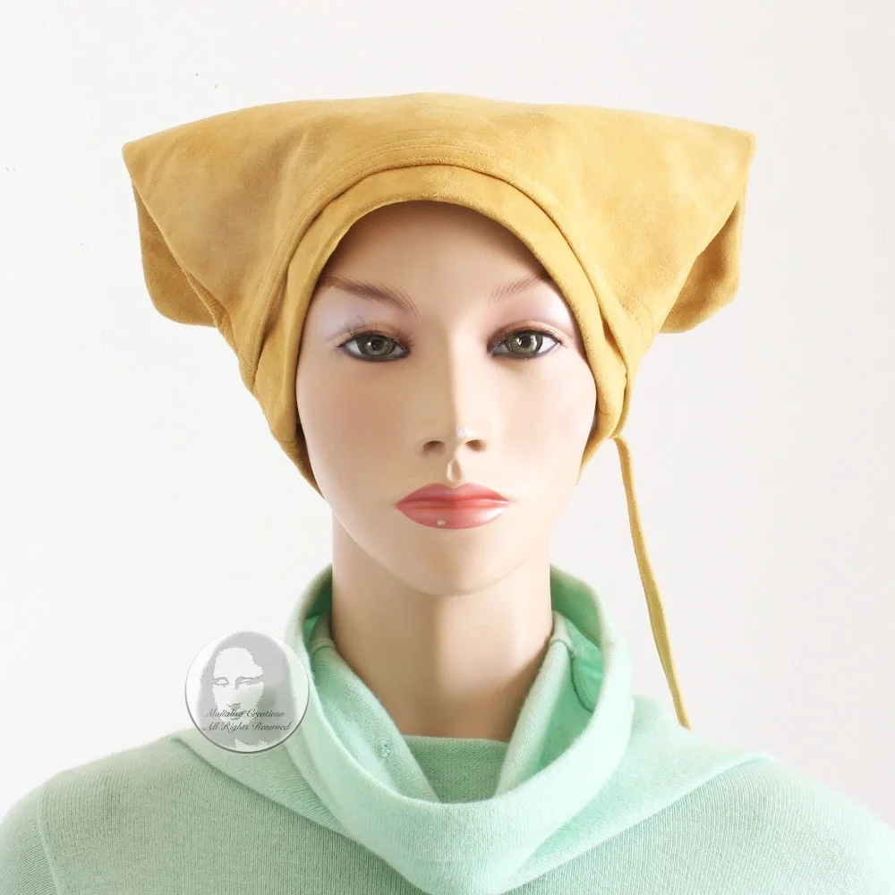 Bonnie Cashin for Sills Bag Hat Suede Leather Accessory Rare Vintage 60s Mod OS
